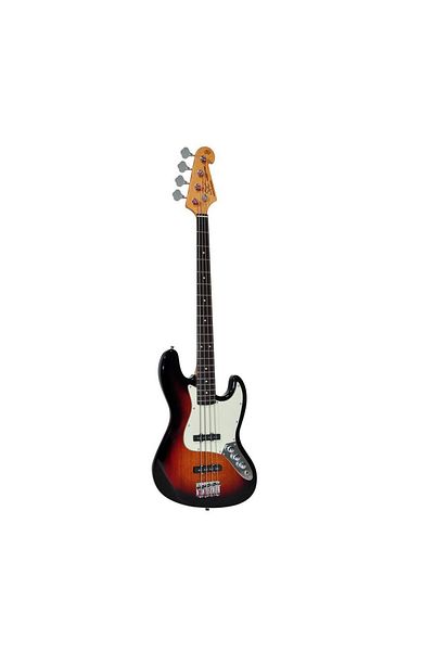 SX SJB623TS Electric bass guitar, sunburst, gig bag