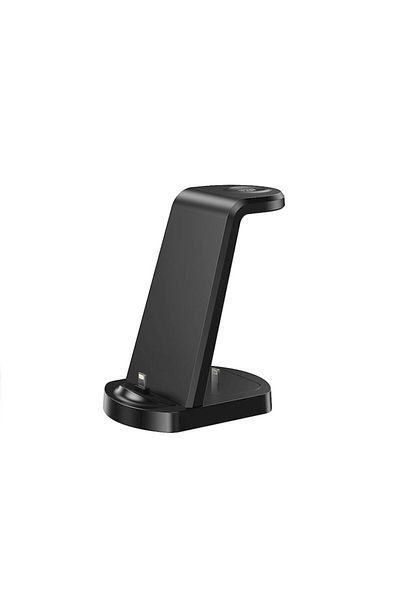 OEM Încărcător wireless pentru birou 3 în 1, încărcare rapidă 15W QC, compatibil cu iPhone, AirPods, Apple Watch