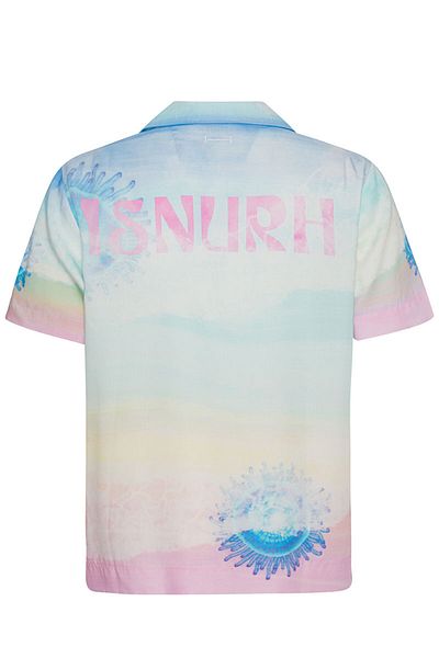 ISNURH CĂMAȘĂ DE PLAJĂ ROZ - - MULTICOLOR, M