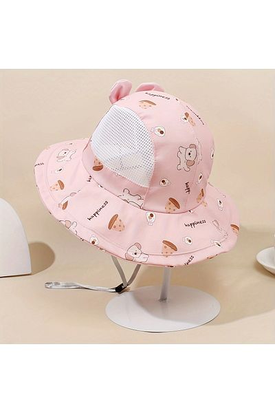 GlassySKY Cute Rabbit Breathable Sun Protection Hat,Outdoor Summer Beach Vacation