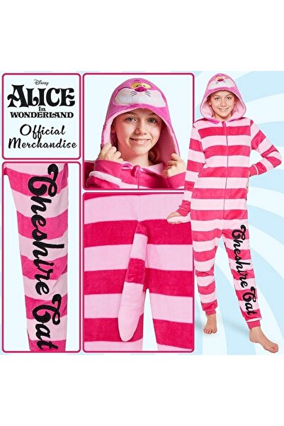Disney Fleece jumpsuit, pink, size 7-8 years, Disney