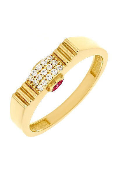 MOHI Fine Jewellery Inel din aur galben de 14k