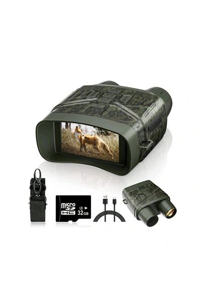 INVINCIO Digital Infrared Night Vision Binocular, 4K, 5x Zoom, 35 MP Camera