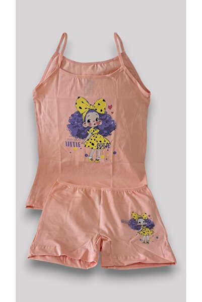 ADN Underwear Adn Kids Girl's Tank Top & Boxer Printed Underwear Set
