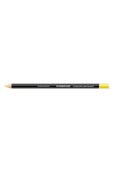 Staedtler Marker uscat rezistent la apă Lumocolor Glasochrom, galben floarea-soarelui