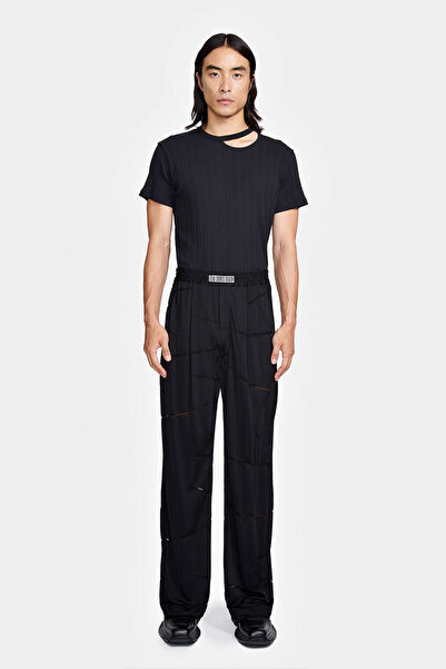 LOUIS GABRIEL NOUCHI ΠΑΝΤΕΛΟΝΙ ΣΕ ΣΧΕΔΟΝ ΑΝΟΙΧΤΟ DEVORE - - ΜΑΥΡΟ, L