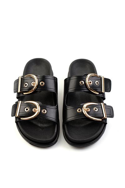 Bambi Black Women's Slippers K04503063109