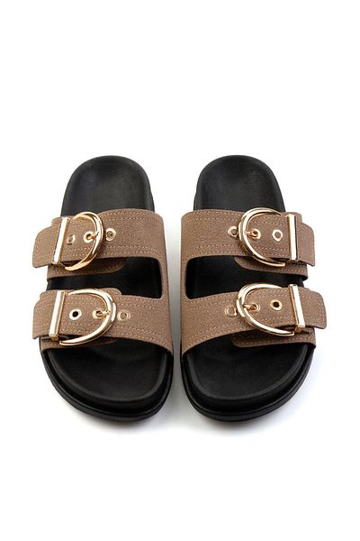 Bambi Mink Women's Slippers K04503063172