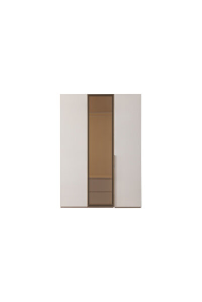 CaddeYıldız Merry 3 Kapılı Gardrop - Çekmeceli