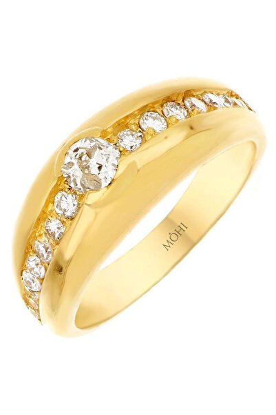 MOHI Fine Jewellery 18k yellow gold ring with 0.31 ct diamonds