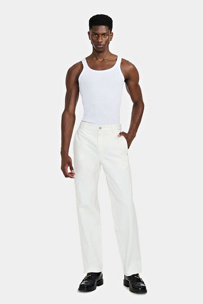 LOUIS GABRIEL NOUCHI Straight-leg Jeans - - M, White