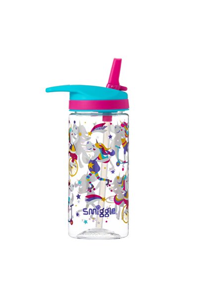 SMIGGLE Unicorn Horse Plastic Water Bottle 440 ml