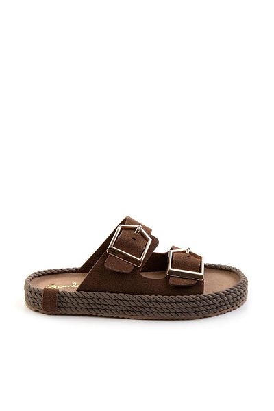 Bambi Brown Women's Slippers K04553030071