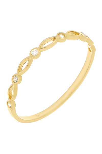 MOHI Fine Jewellery Inel din aur galben de 14k