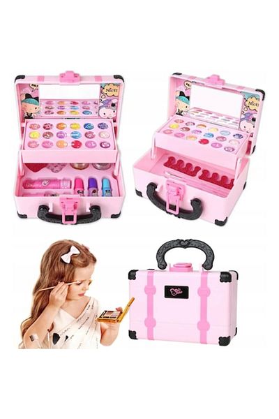 indiggo Set de machiaj MagicMakeup™ pentru fete cu 33 de accesorii