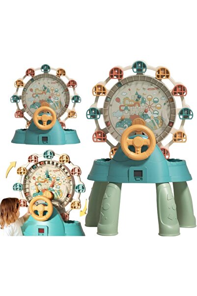 Smart Vibe Interactive 2-in-1 Electric Ferris Wheel 'Catch the Ball' MegaCarousel