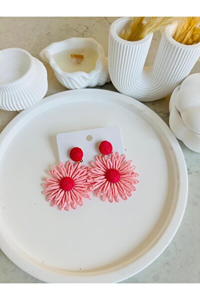 TakıcımMila PAPATYA KÜPE PEMBE