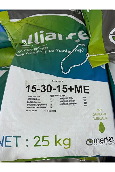 Merkez Anadolu Kimya Allıance 15-30-15+ME 25 kg