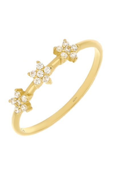 MOHI Fine Jewellery Inel din aur galben de 14k