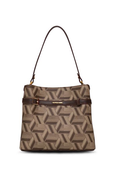 U.S. Polo Assn. Coffee Women Shoulder Bag Us25516