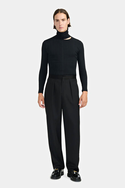 LOUIS GABRIEL NOUCHI ΠΑΝΤΕΛΟΝΙ ΣΜΟΚΙΝΓΚ - - L, ΜΑΥΡΟ