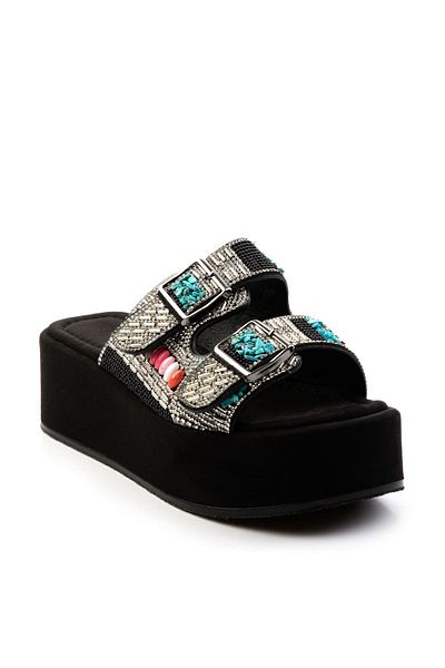 Bambi Black Women's Slippers K04823121087