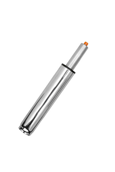 Depox Sada podstavce pro plastovou manažerskou židli, 64 cm a pístového válce, plynového, pro kancelářské židle, stříbrná