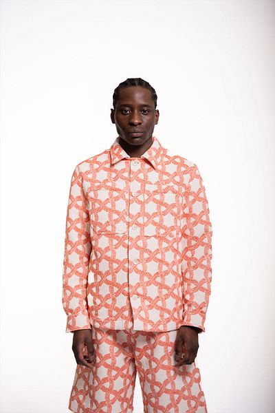 ISNURH CASTA JACKET - ISNURH - RED, L