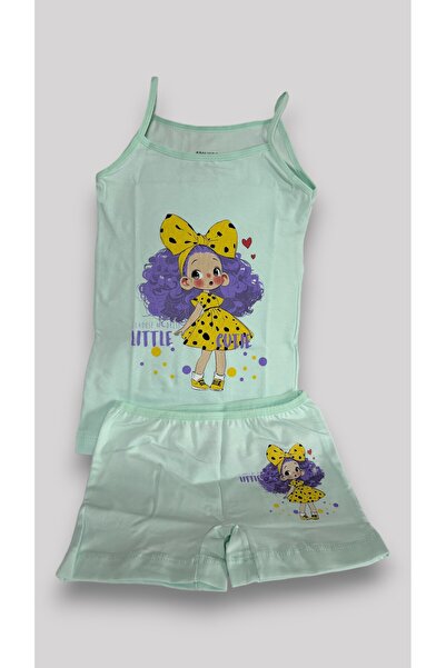 ADN Underwear Adn Kids Girl's Tank Top & Boxer Printed Underwear Set