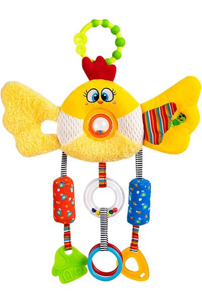 Factory Price - Hanging Activity Crib Toy With Rattle - Little Chicken