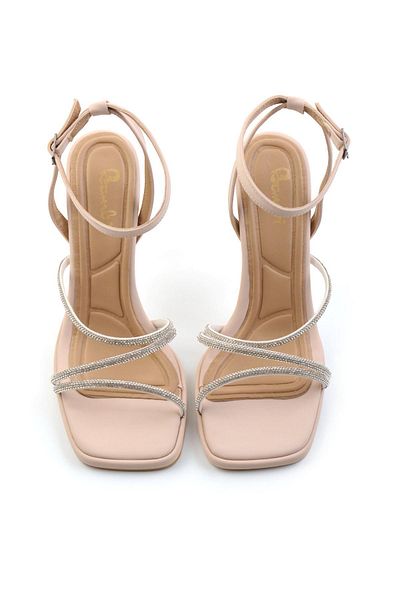 Bambi Matte Nude Women's Evening Dress Shoes K05726132638