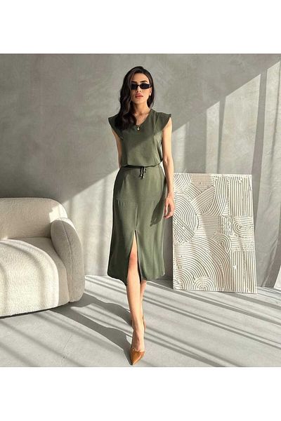 Maison La Femme Women's Blouse Skirt Set