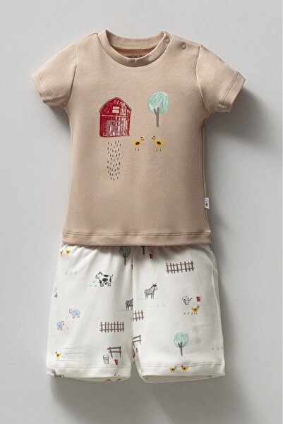 Mother Love Şortlu Bebek Pijama Takım 3-36 Ay