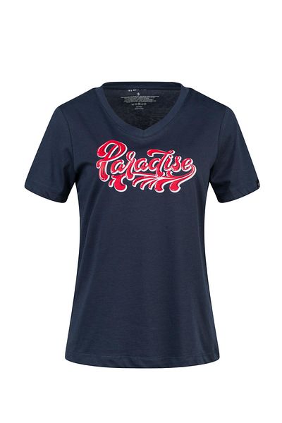 2AS Alone Printed V-Neck Women's T-Shirt 406