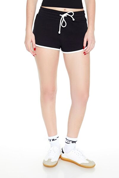 Forever 21 Fransız Havlu Kumaş Bağcıklı Şort