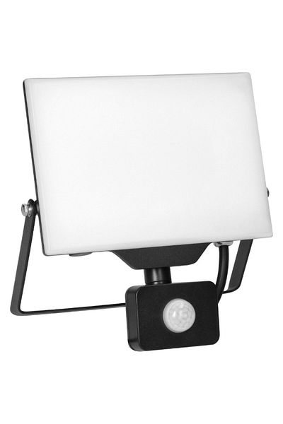 Adviti Porto S LED floodlight AD-NL-6465BLR4, motion sensor, 50W, SMD LED, 4000 lm, IP65, 4000K