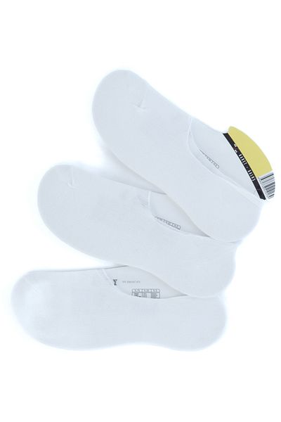 Ottoland Men's Summer Ballerina Socks Cotton 3-Piece Lombetti Model Anti-Sweat Anti-Slip No Odor