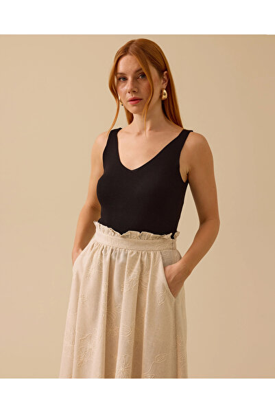 SEÇİL V Yaka Triko Atlet