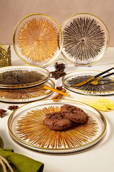 Fecra Mystic 6-Piece Serving Plate Set 21 cm