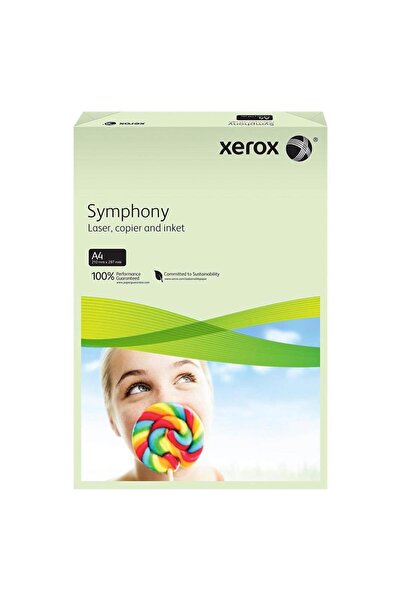 Xerox A4 Fotokopi Kağıdı Renkli 80 G/m² 500 Yaprak - Açık Yeşil