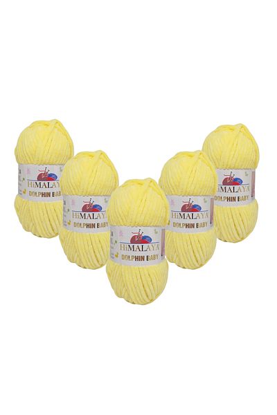 Himalaya Dolphin Baby Velvet Rope 5 Pack - 80302 - 100 Gr. 120 M.