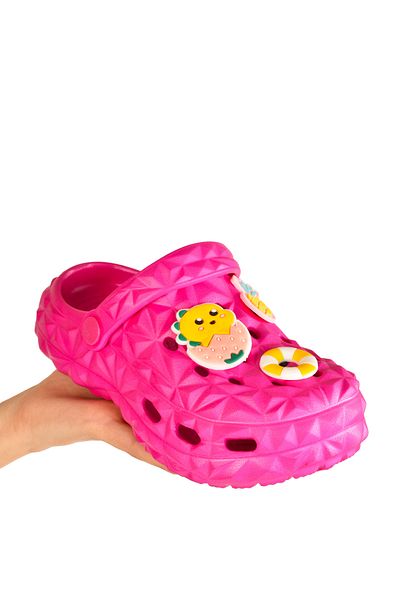 minibonito Girl Boy Children's Non-Slip High Sole Comfortable Shape Beach Pool Children's Slippers