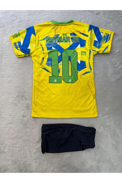 formenza NEYMAR JR ΕΙΚΟΝΟΓΡΑΦΙΚΟ ΣΧΕΔΙΟ ΠΑΙΔΙΚΟ ΣΤΟΛΗ ΜΕ ΣΟΡΤΣ ΒΡΑΖΙΛΙΑΣ