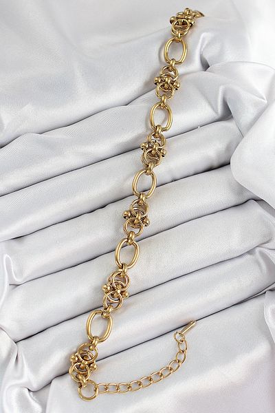 BESKAR 316L Steel Gold Color Chain Women's Bracelet