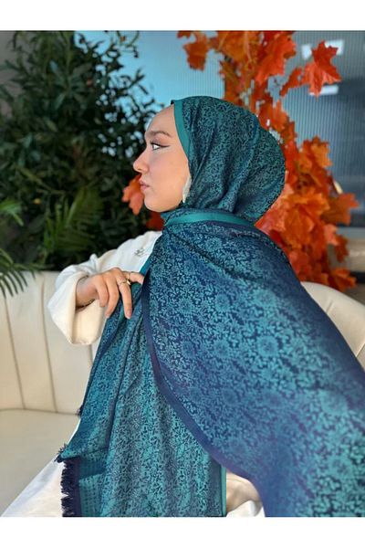 Oxygen Scarfs Mihri Ethnic Pattern Cashmere Shawl 321456