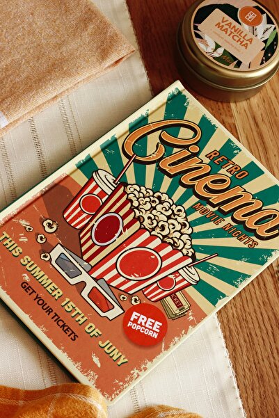 Nova Crafts Retro Cinema Themed Checkered Ultra Light Notebook