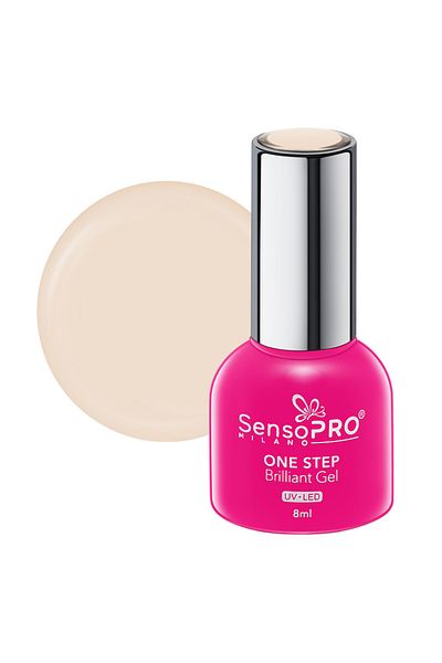 SensoPRO Milano Ojă semipermanentă Brilliant într-un singur pas 8ml, Still Perfect #46