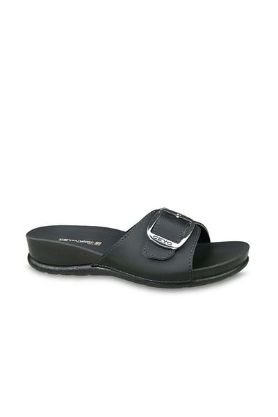 Ceyo Oliva-8 Black Women's Orthopedic Slippers - Comfortable Design