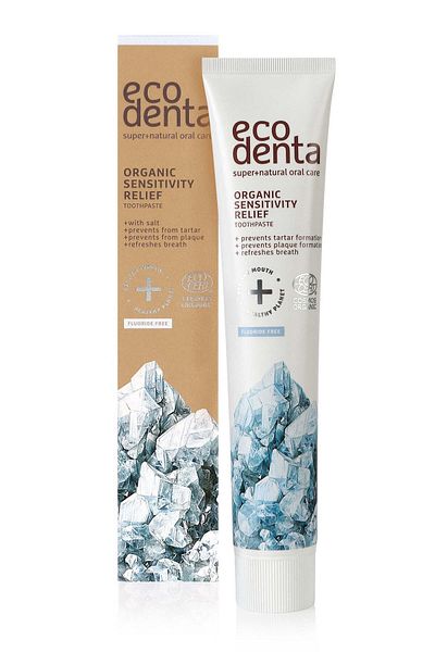 Ecodenta Pastă de dinți pentru dinți și gingii sensibile, Ecodenta, 75 ml