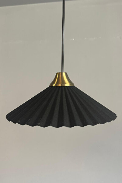 Bamyum Avilla Siyah Tekli Metal Avize Eskitme Plafonyer Başlık Rustik Cafe Mutfak Modern Sarkıt Aydınlatma